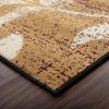 Superior Pastiche Floral Patchwork Non-Slip Indoor Washable Area Rug, 10′ x 14′, Brown(Burgundy)