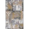Superior Pastiche Floral Patchwork Non-Slip Indoor Washable Area Rug, 10′ x 14′, Brown(Camel – Z)