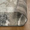 Superior Pastiche Floral Patchwork Non-Slip Indoor Washable Area Rug, 10′ x 14′, Brown(Rivulet)