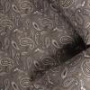 Superior Premium Cotton Flannel Sheets, All Season 100% Brushed Cotton Flannel Bedding, 4-Piece Sheet Set with Deep Fitting Pockets – Grey Paisley, Queen Bed(Grey)