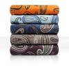 Superior Premium Cotton Flannel Sheets, All Season 100% Brushed Cotton Flannel Bedding, 4-Piece Sheet Set with Deep Fitting Pockets – Grey Paisley, Queen Bed(Charcoal – Z)