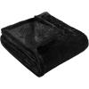 Superior Quality All-Season, Plush, Silky Soft, Fleece Blankets and Throws, Coral, King(Black)