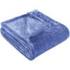 Superior Quality All-Season, Plush, Silky Soft, Fleece Blankets and Throws, Coral, King(Blue)