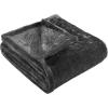 Superior Quality All-Season, Plush, Silky Soft, Fleece Blankets and Throws, Coral, King(Charcoal)