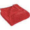 Superior Quality All-Season, Plush, Silky Soft, Fleece Blankets and Throws, Coral, King(Red)