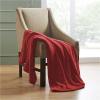 Superior Quality All-Season, Plush, Silky Soft, Fleece Blankets and Throws, Coral, King(Red)