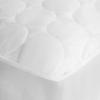 Superior Quilted Mattress Pad Protector Cover, Hypoallergenic, Soft Quilted Microfiber Fabric, Fully Elasticized Deep Pocket Skirt Accommodates 16-inch Mattress, White, Twin Size(White – Z)