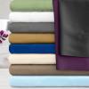 Superior Rayon from Bamboo 300 Thread Pillowcase Set, Lightweight, Soft Pillowcases, Guest Bedroom Pillow Covers, Bedding Basics, Bed Essentials, Luxury Sateen Weave, 2 Pack, King, Grey(Grey)