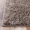 Superior Shag Indoor Runner Rug, Non-Slip Backing, Plush Solid Rugs, for Entryway, Kitchen, Dorm, Hallway, Playroom Floor Decor, Berlin Shag Collection, 2′ 7″ x 8′, Taupe(Taupe – Z)