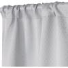 Superior Shimmer Blackout Curtain Set of 2, Thermal Insulated Panel Pair with Grommet Top Header, Chic Metallic Embellished Room Darkening Drapes, Available in 4 Lengths – Navy, 52” x 63” each(Chrome)