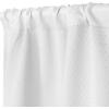 Superior Shimmer Blackout Curtain Set of 2, Thermal Insulated Panel Pair with Grommet Top Header, Chic Metallic Embellished Room Darkening Drapes, Available in 4 Lengths – Navy, 52” x 63” each(Snow White)