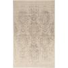 Superior Stratton Collection Area Rug, 8mm Pile Height with Jute Backing, Luxurious French Traditional Aubusson Rug Design, Fashionable and Affordable Woven Rugs, 8′ x 10′, Green(Light Grey)