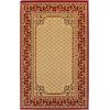 Superior Stratton Collection Area Rug, 8mm Pile Height with Jute Backing, Luxurious French Traditional Aubusson Rug Design, Fashionable and Affordable Woven Rugs, 8′ x 10′, Green(Ivory)