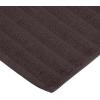 Superior Striped Bath Mat 2-Pack, 100% Combed Cotton, Luxury Spa Ribbed Texture, Durable and Washable Bathroom Mats – Aster Blue, 22″ x 35″ each(Black)