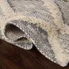 Superior Talluah | Indoor Printed Hand-Tuffed Room Decor for Bedroom Aesthetic Area Rug for Living Room | 5′ x 8′ | Rust-Black(Dove – Grey)