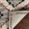 Superior Talluah | Indoor Printed Hand-Tuffed Room Decor for Bedroom Aesthetic Area Rug for Living Room | 5′ x 8′ | Rust-Black(Rust – Black)