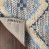 Superior Talluah | Indoor Printed Hand-Tuffed Room Decor for Bedroom Aesthetic Area Rug for Living Room | 5′ x 8′ | Rust-Black(Stone Blue – Midnight Blue)