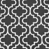 Superior Trellis Collection Quality Soft, Insulated, Thermal, Woven Blackout Grommet Printed Curtain Panel Pair (Set Of 2) 52″ x 84″ – Light Blue(Grey)