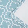 Superior Trellis Collection Quality Soft, Insulated, Thermal, Woven Blackout Grommet Printed Curtain Panel Pair (Set Of 2) 52″ x 84″ – Light Blue(Light Blue)