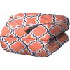 Superior Trellis Comforter Set with Pillow Shams, Luxurious & Soft Microfiber with Down Alternative Fill, Contemporary Geometric Trellis Design – Full/Queen Bedding Set, Coral(Coral)