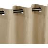 Superior Venetian Damask Jacquard Curtains, Window Accent, Perfect for Family Room or Bedroom, Vintage, Traditional, Classic with Rod Pockets or Grommets, Curtain Set of 2 Panels, 52″ X 96″, Gold(Sand)