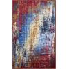 Superior Washable Indoor Area Rug, for Dining, Kitchen, Office, Modern Floor Decor, Soft Aesthetic Rugs, Abstract Brushstrokes Indoor Rug, Brayton Collection, 5′ x 8′, Orange(Multi Color – Z)