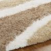 Superior Waverling Shag Indoor Area Rug, Beige, 8′ x 10′