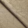 Superior Waverly Blackout Curtain Set of 2, Thermal Insulated Panel Pair with Grommet Top Header, Beautiful Embossed Wave Room Darkening Drapes, Available in 4 Lengths – Ivory, 52”x84” each(Tan)