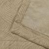 Superior Waverly Blackout Curtain Set of 2, Thermal Insulated Panel Pair with Grommet Top Header, Beautiful Embossed Wave Room Darkening Drapes, Available in 4 Lengths – Ivory, 52”x84” each(Tan)