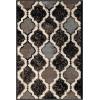 Superior Witland Modern Trellis Indoor Area Rug with Jute Backing Decor for Bedroom, Office, Living Room, Entryway, Vintage Tribal Area Rugs Viking Collection, 8′ x 10′, Royal Blue(Chocolate)