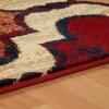 Superior Witland Modern Trellis Indoor Area Rug with Jute Backing Decor for Bedroom, Office, Living Room, Entryway, Vintage Tribal Area Rugs Viking Collection, 8′ x 10′, Royal Blue(Red Blue)