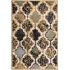 Superior Witland Modern Trellis Indoor Area Rug with Jute Backing Decor for Bedroom, Office, Living Room, Entryway, Vintage Tribal Area Rugs Viking Collection, 8′ x 10′, Royal Blue(Multi-colored)