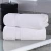 Superior Zero Twist 100% Cotton Bathroom Towels, Super Soft, Fluffy, and Absorbent, Premium Quality 6 Piece Towel Set with 2 Washcloths, 2 Hand Towels, and 2 Bath Towels, Coral(White)