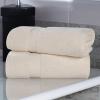 Superior Zero Twist 100% Cotton Bathroom Towels, Super Soft, Fluffy, and Absorbent, Premium Quality 6 Piece Towel Set with 2 Washcloths, 2 Hand Towels, and 2 Bath Towels, Coral(Ivory)