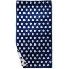 SUPERIOR 100% Cotton Luxury Beach Towels – Oversized Beach Towel, 450 GSM Swim Towel, Red, White, & Blue Ocean Stripes (34″ x 64″)(Blue)
