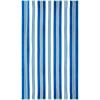 SUPERIOR 100% Cotton Luxury Beach Towels – Oversized Beach Towel, 450 GSM Swim Towel, Red, White, & Blue Ocean Stripes (34″ x 64″)(Navy Blue)