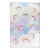 SUPERIOR Kids Indoor Area Rug, Elephant Design, Cute Rugs for Bedroom, Nursery, Playroom, Living Room, Entryway, Unique Accent, Soft Cotton Backed Rugs, Nursery Collection, 4′ x 6′, Baby Blue(Unicorn – Sapphire Blue)