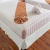 Superior 100% Brushed Microfiber Pleated Bed Skirt, Queen, Chrome(Chrome)