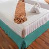 Superior 100% Brushed Microfiber Pleated Bed Skirt, Queen, Chrome(Teal)