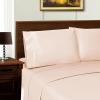 Superior 1000 Thread Count Lyocell Blend Sheet Set, Bedroom Decor 4-Piece Set Includes 1 Deep Pocket Fitted Sheet, 1 Flat Sheet, 2 Pillowcases, Aesthetic Bedding Essentials, Pink, King(Pink)