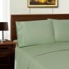 Superior 1000 Thread Count Lyocell Blend Sheet Set, Bedroom Decor 4-Piece Set Includes 1 Deep Pocket Fitted Sheet, 1 Flat Sheet, 2 Pillowcases, Aesthetic Bedding Essentials, Pink, King(Sage)