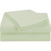 Superior 1500 Series Premium Quality 100% Brushed Soft Microfiber 4-Piece Luxury Deep Pocket Cooling Bed Sheet Set, Hypoallergenic, Wrinkle and Stain Resistant – Full, Teal(Mint)