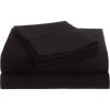 Superior 1500 Series Premium Quality 100% Brushed Soft Microfiber 4-Piece Luxury Deep Pocket Cooling Bed Sheet Set, Hypoallergenic, Wrinkle and Stain Resistant – Full, Teal(Black)