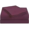 Superior 1500 Series Premium Quality 100% Brushed Soft Microfiber 4-Piece Luxury Deep Pocket Cooling Bed Sheet Set, Hypoallergenic, Wrinkle and Stain Resistant – Full, Teal(Plum)