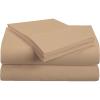 Superior 1500 Series Premium Quality 100% Brushed Soft Microfiber 4-Piece Luxury Deep Pocket Cooling Bed Sheet Set, Hypoallergenic, Wrinkle and Stain Resistant – Full, Teal(Taupe)