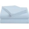 Superior 1500 Series Premium Quality 100% Brushed Soft Microfiber 4-Piece Luxury Deep Pocket Cooling Bed Sheet Set, Hypoallergenic, Wrinkle and Stain Resistant – Full, Teal(Light Blue)