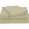 Superior 1500 Series Premium Quality 100% Brushed Soft Microfiber 4-Piece Luxury Deep Pocket Cooling Bed Sheet Set, Hypoallergenic, Wrinkle and Stain Resistant – Full, Teal(Sage)