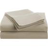 Superior 1500 Series Premium Quality 100% Brushed Soft Microfiber 4-Piece Luxury Deep Pocket Cooling Bed Sheet Set, Hypoallergenic, Wrinkle and Stain Resistant – Full, Teal(Tan)