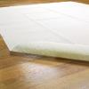 Superior Area Rug Pad, Non-Slip, Non-Skid, Floor Protector, Table Runner, Hardwood and Tile Floors Padding, Washable, Place Mats, Gripper Mat, Slide Stoppers, Rubber Rug Grip, 5′ x 8′, Cream(Cream)