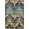 Superior Area Rugs for Bedroom, Farmhouse, Kitchen, Entryway, Laundry Room Living Room Decor Cadwell Collection, 2′ x 3′, Beige Blue(Beige Blue)